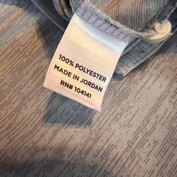 Walter Hagen Ess Space Dye Men's Polo.  Grey Alloy. NWT. Size XXL - Picture 7 of 8